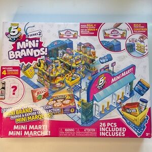 5 Surprise Mini Brands Mini Mart Playset - Multicolor